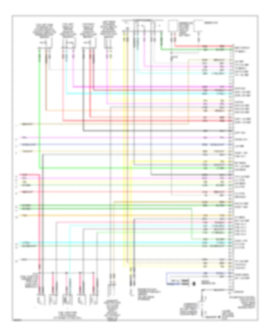 3 7L VIN E Engine Performance Wiring Diagram 5 of 5 for GMC Canyon 2007