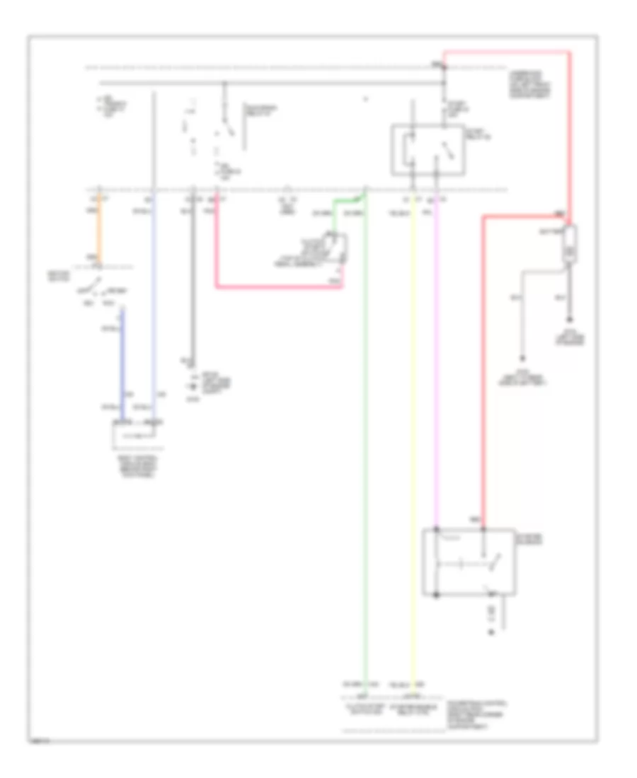 Starting Wiring Diagram, MT for GMC Canyon 2007