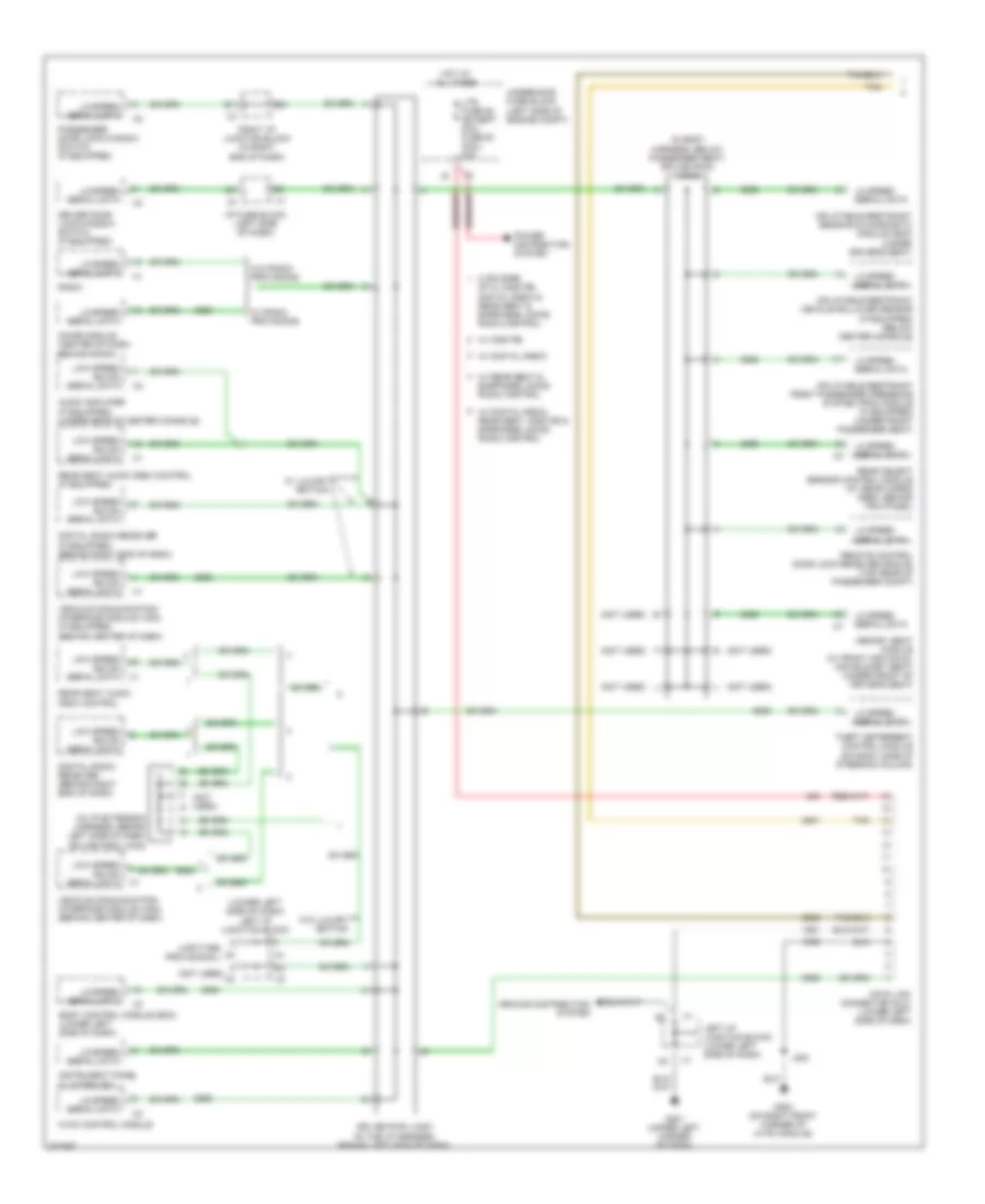 Computer Data Lines Wiring Diagram 1 of 2 for GMC Sierra 2008 1500