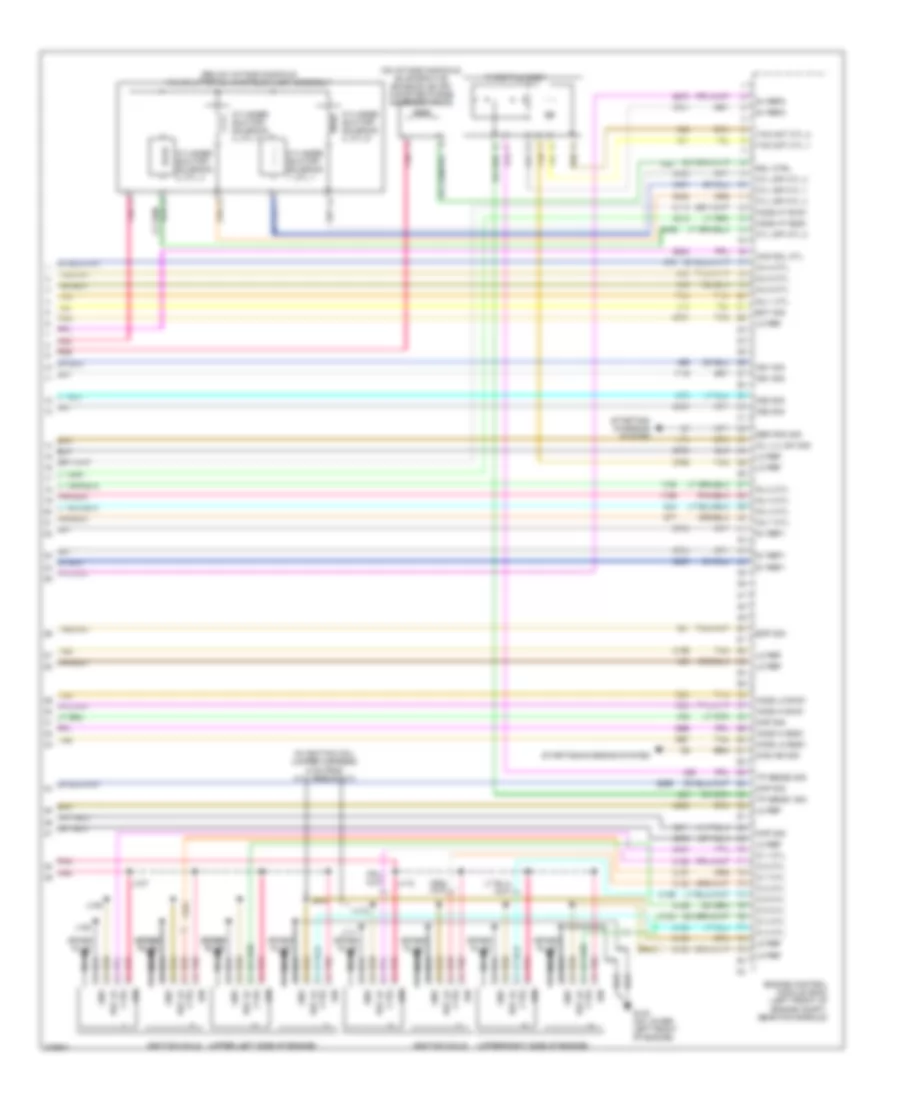 5.3L VIN 0, Engine Performance Wiring Diagram (4 of 4) for GMC Sierra 1500 2008