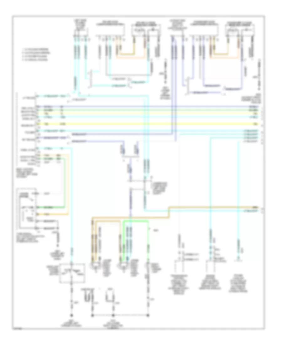 Exterior Lamps Wiring Diagram 1 of 3 for GMC Sierra 2008 1500