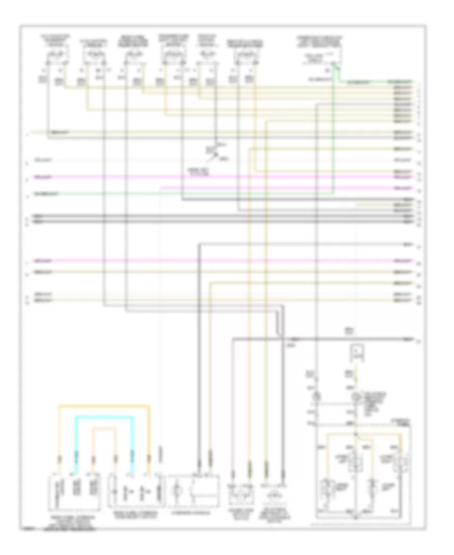 Instrument Illumination Wiring Diagram 2 of 3 for GMC Cab  Chassis Sierra 2004 3500