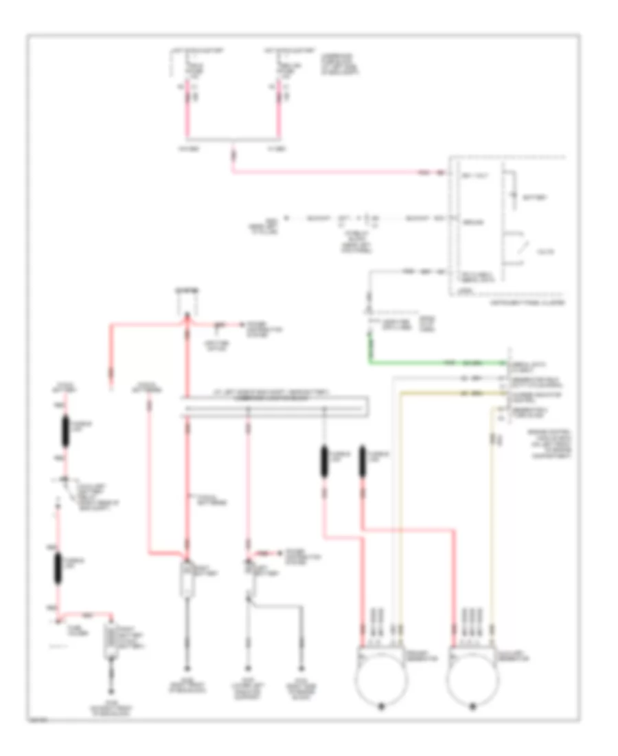 6 6L VIN 2 Charging Wiring Diagram for GMC Cab  Chassis Sierra 2004 3500