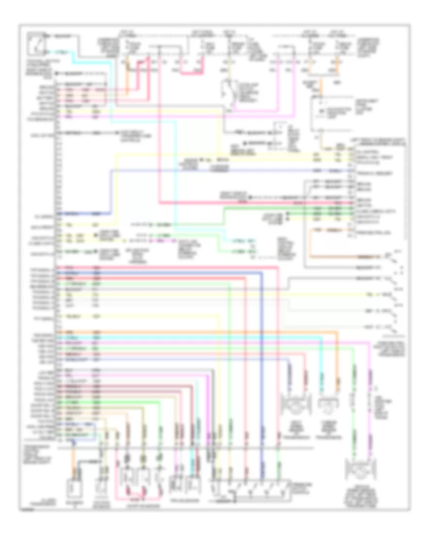 6.6L VIN 2, AT Wiring Diagram for GMC Cab  Chassis Sierra 3500 2004