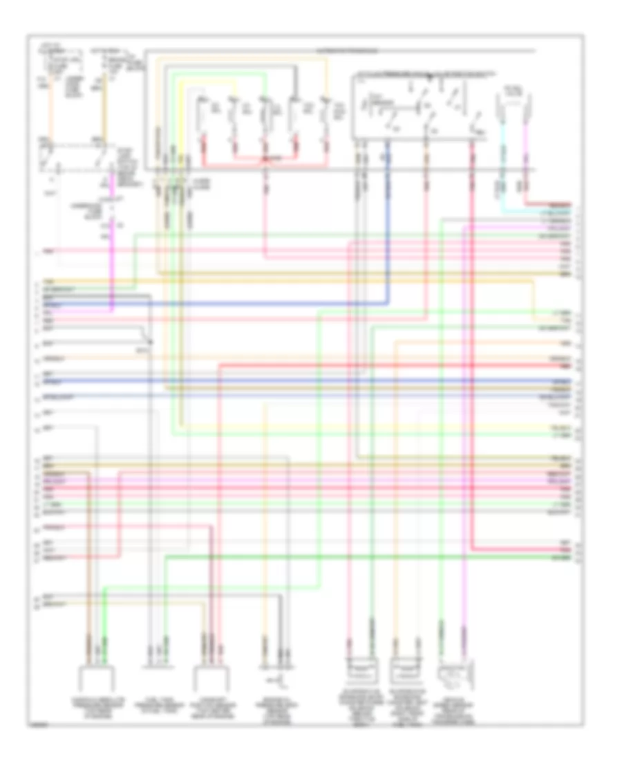 5.3L VIN T, Engine Performance Wiring Diagram, Hybrid (4 of 6) for GMC Sierra 1500 2006