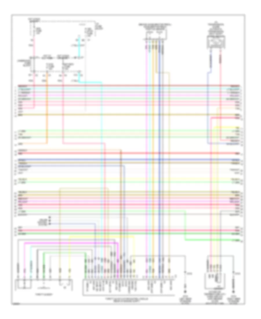 5.3L VIN T, Engine Performance Wiring Diagram, Hybrid (5 of 6) for GMC Sierra 1500 2006