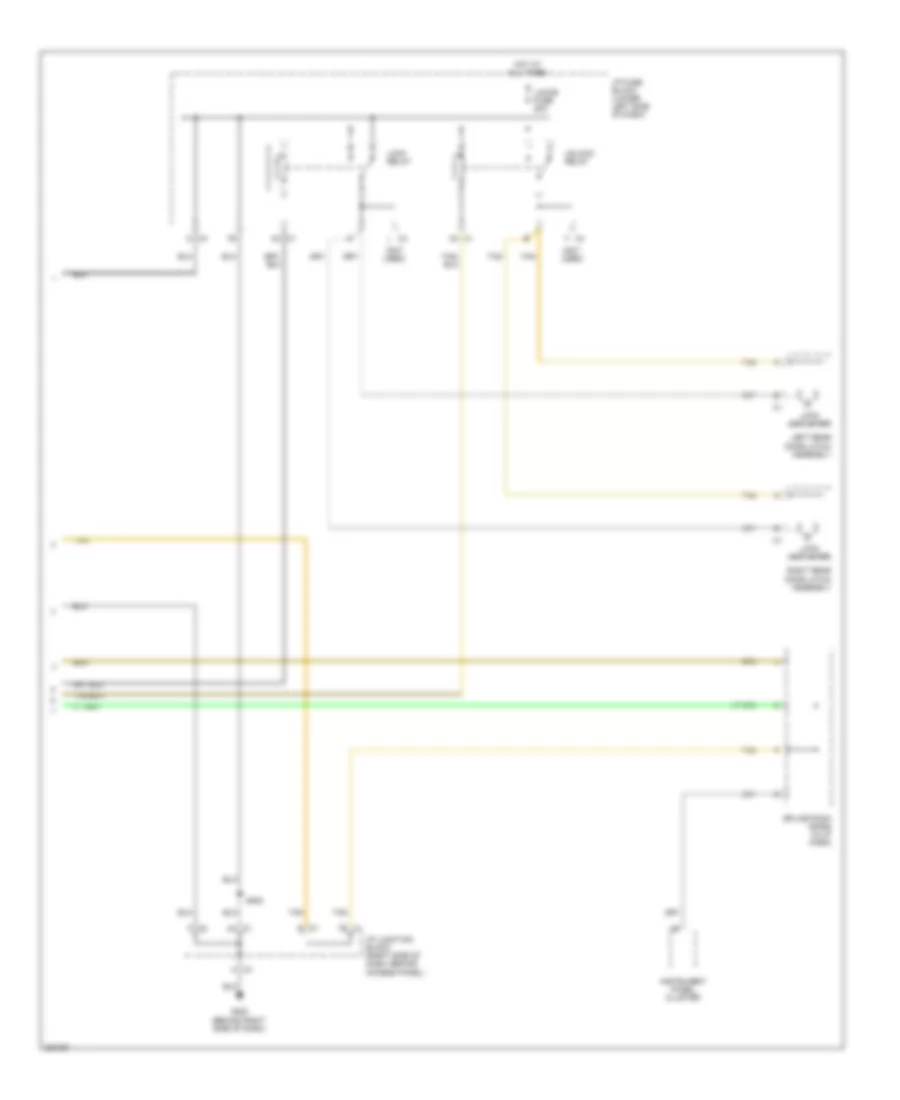 Power Door Locks Wiring Diagram Up Level 2 of 2 for GMC Sierra 2006 1500