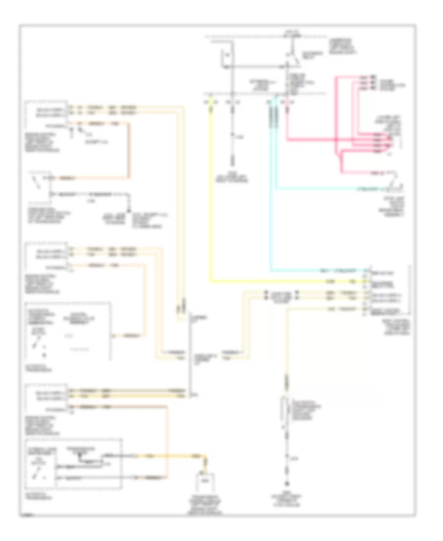Shift Interlock Wiring Diagram for GMC Sierra HD 2008 2500