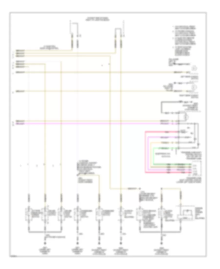 Instrument Illumination Wiring Diagram (2 of 2) for GMC Sierra 2500 HD 2008