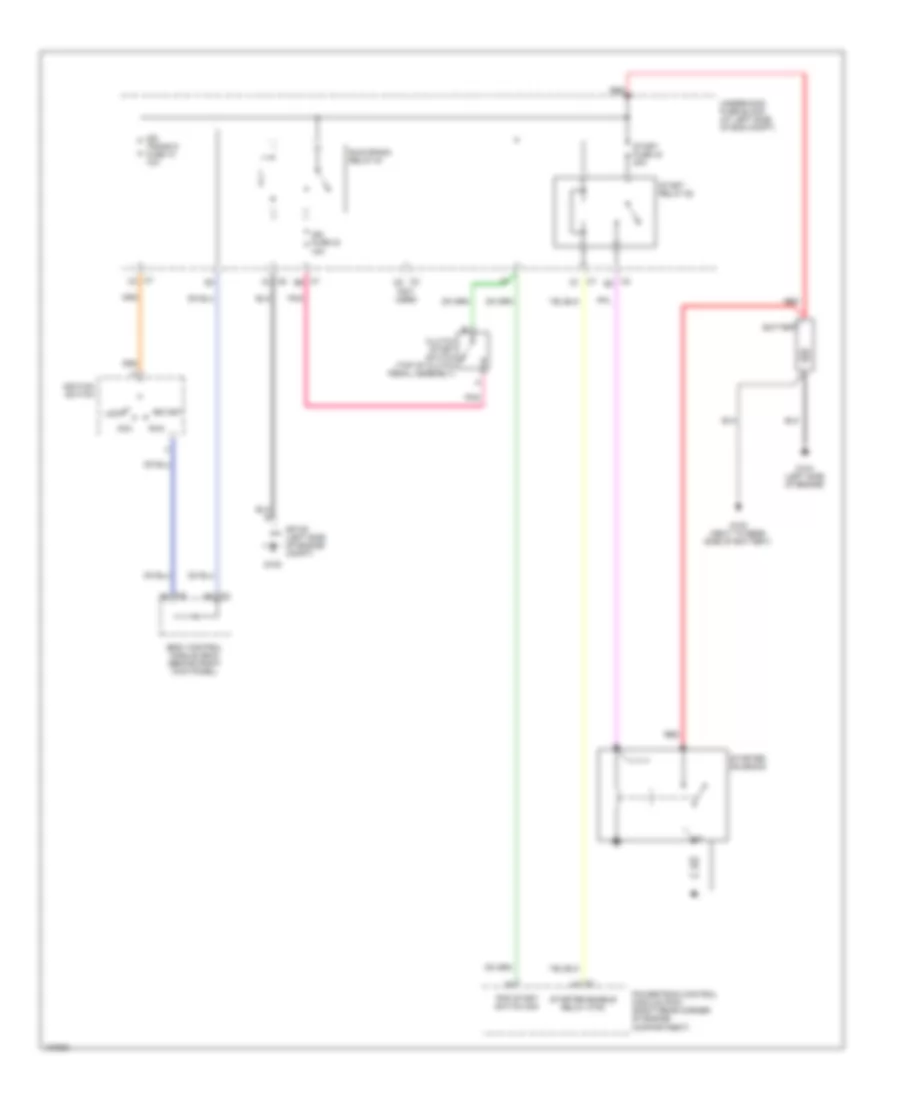 Starting Wiring Diagram, MT for GMC Canyon 2004
