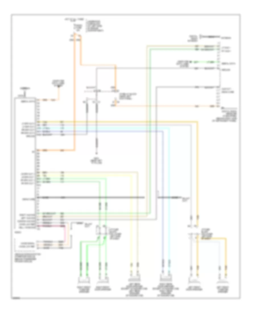 Base Radio Wiring Diagram for GMC Sierra 2005 3500