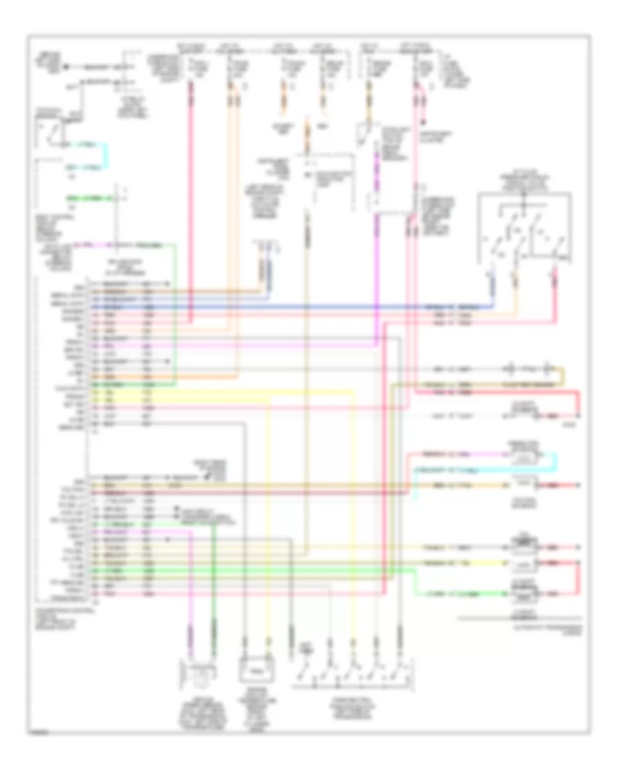 6 0L VIN N A T Wiring Diagram Except Hybrid for GMC Sierra 2005 3500