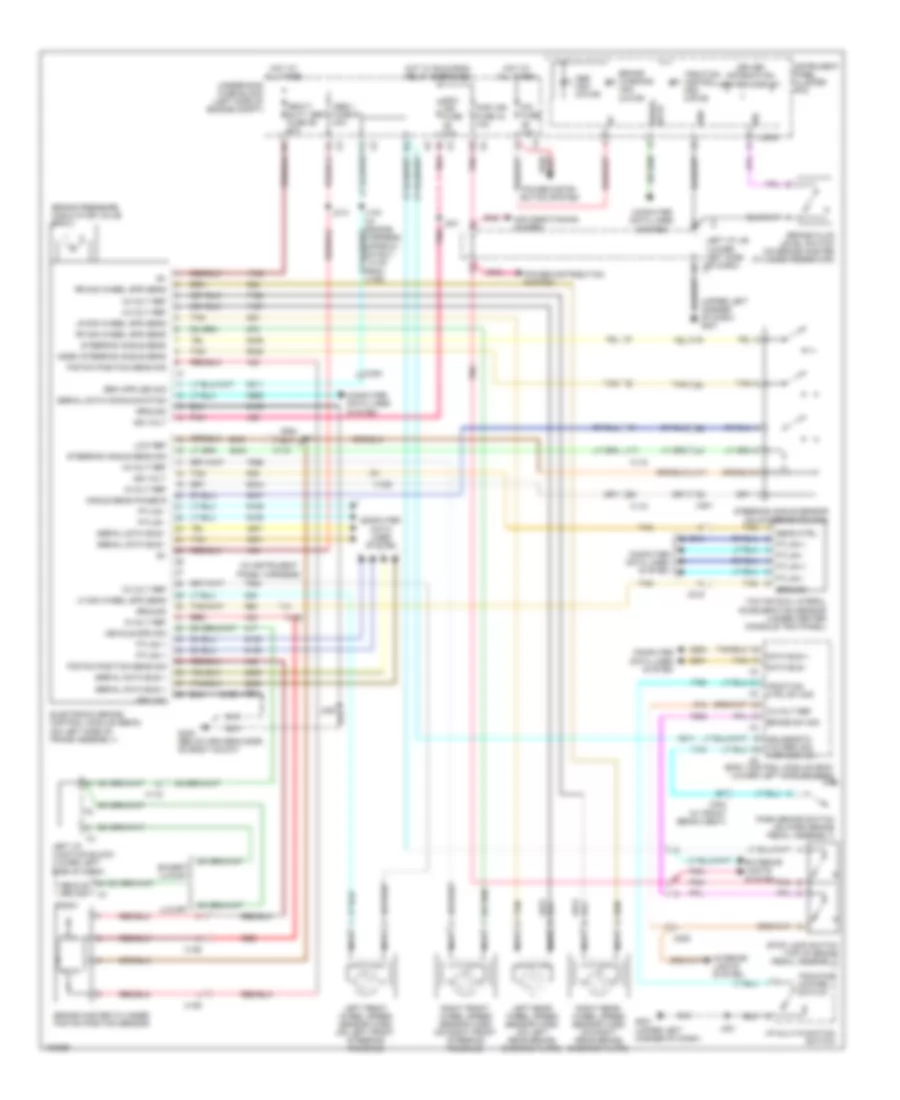 Anti Lock Brake Wiring Diagram, Hybrid for GMC Sierra 1500 WT 2013