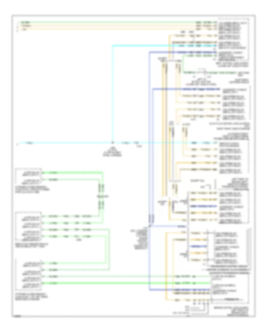 Computer Data Lines Wiring Diagram, Except Hybrid (3 of 3) for GMC Sierra 1500 WT 2013