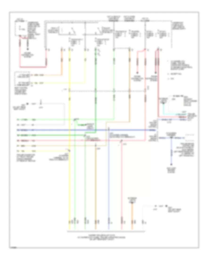 Trailer Tow Wiring Diagram for GMC Sierra 1500 WT 2013