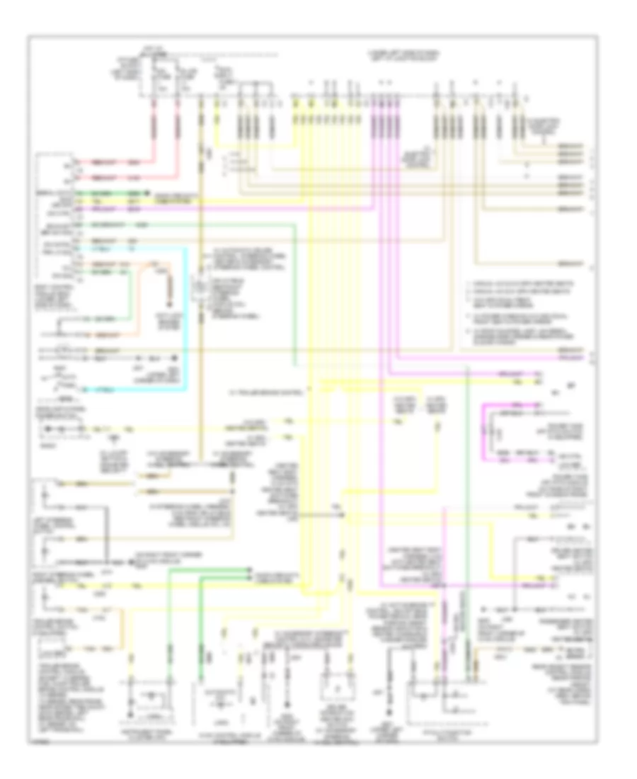 Instrument Illumination Wiring Diagram (1 of 2) for GMC Sierra 1500 WT 2013