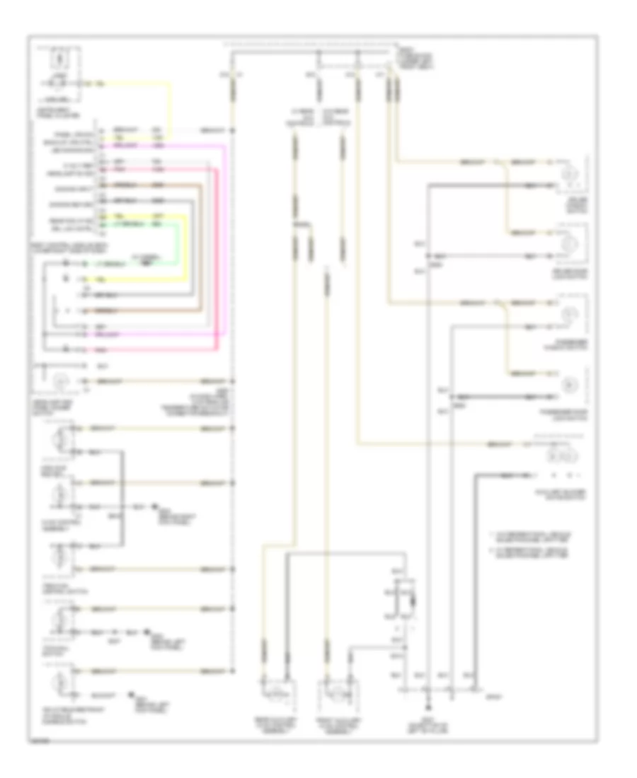 Instrument Illumination Wiring Diagram for GMC Savana G2007 1500