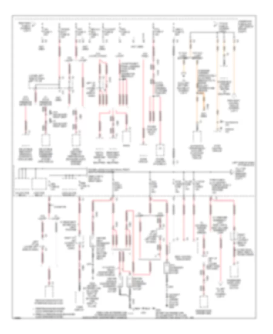 Power Distribution Wiring Diagram (3 of 7) for GMC Sierra 1500 XFE 2013
