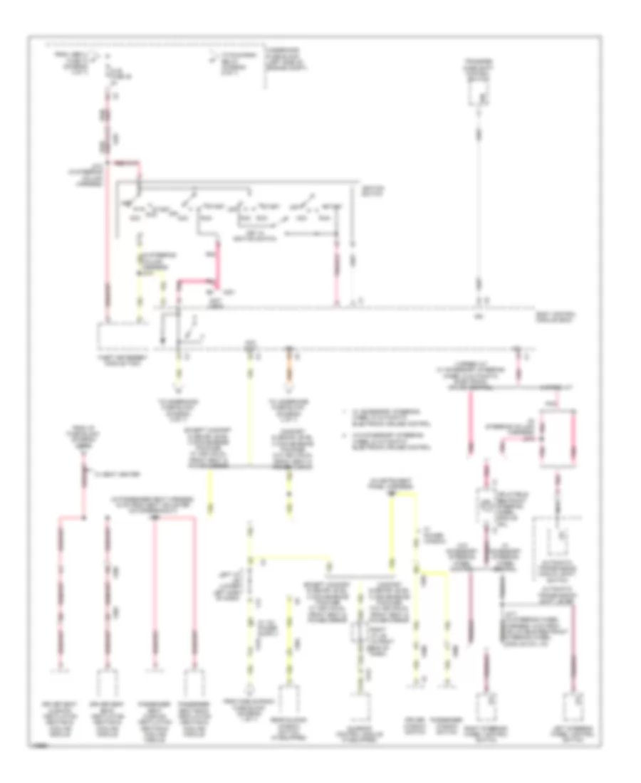 Power Distribution Wiring Diagram (4 of 7) for GMC Sierra 1500 XFE 2013