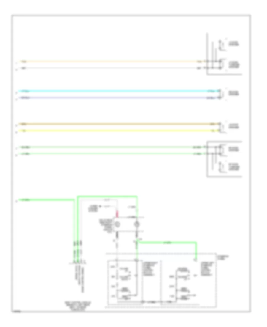 Base Radio Wiring Diagram, with Rear Seat Audio (2 of 2) for GMC Envoy 2004