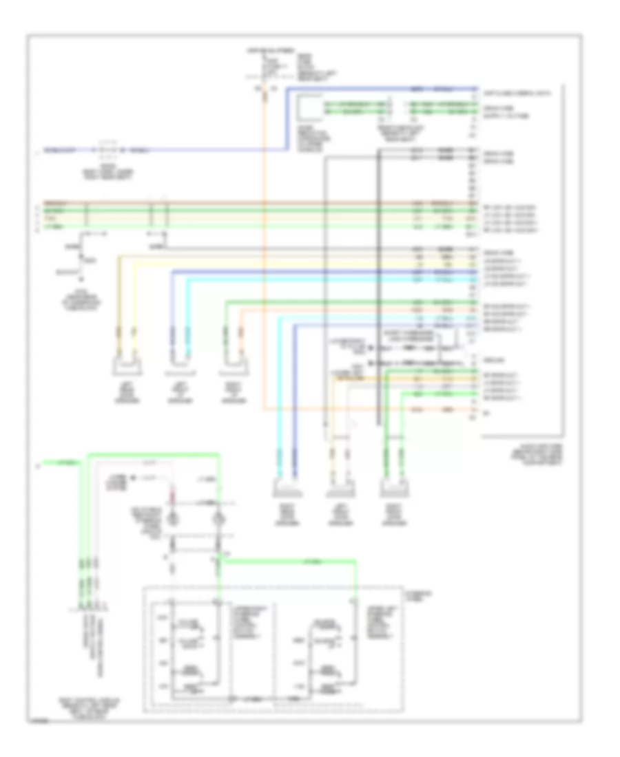 Premium Sound Radio Wiring Diagram (2 of 2) for GMC Envoy XL 2004