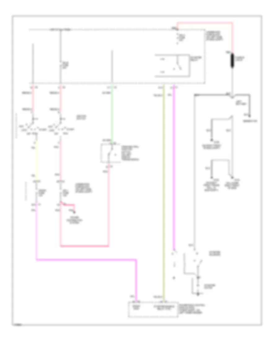 Starting Wiring Diagram for GMC Savana Special G2003 3500