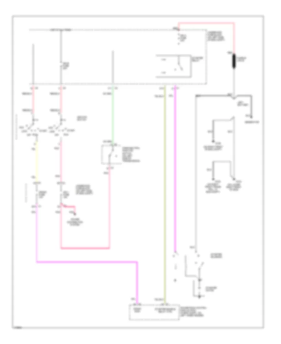 Starting Wiring Diagram for GMC Savana Special G3500 2003