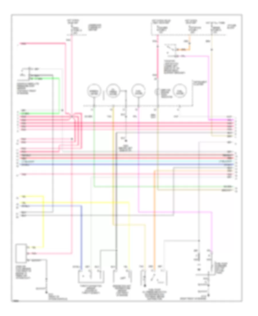 7.4L (VIN J), Engine Performance Wiring Diagrams (3 of 4) for GMC C3500 HD 1996
