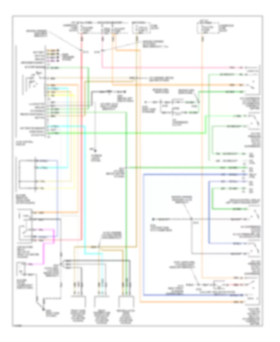 5 7L VIN R Manual A C Wiring Diagram for GMC Cab  Chassis C1999 2500