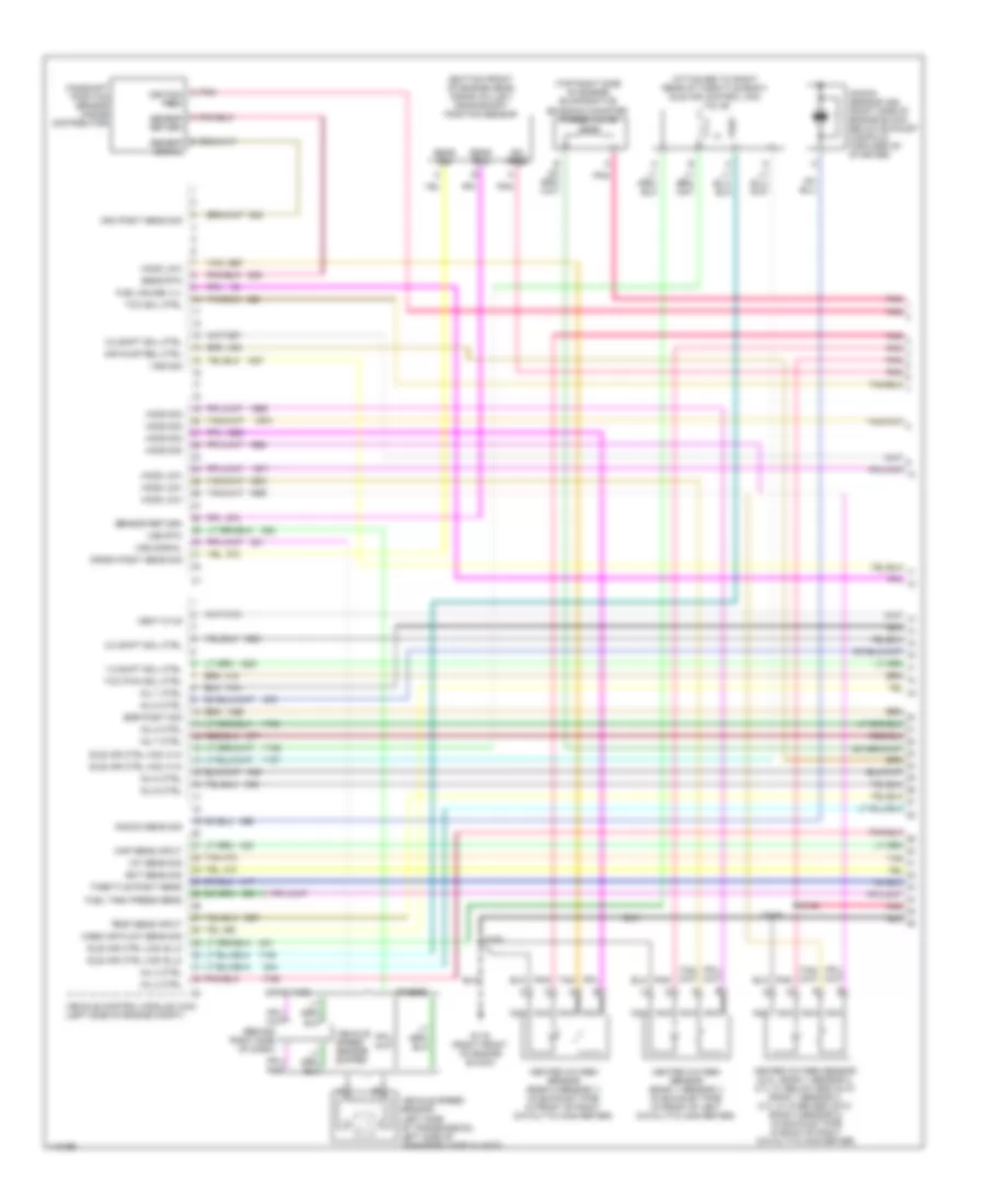 5 7L VIN R Engine Performance Wiring Diagrams 1 of 4 for GMC Cab  Chassis C1999 2500