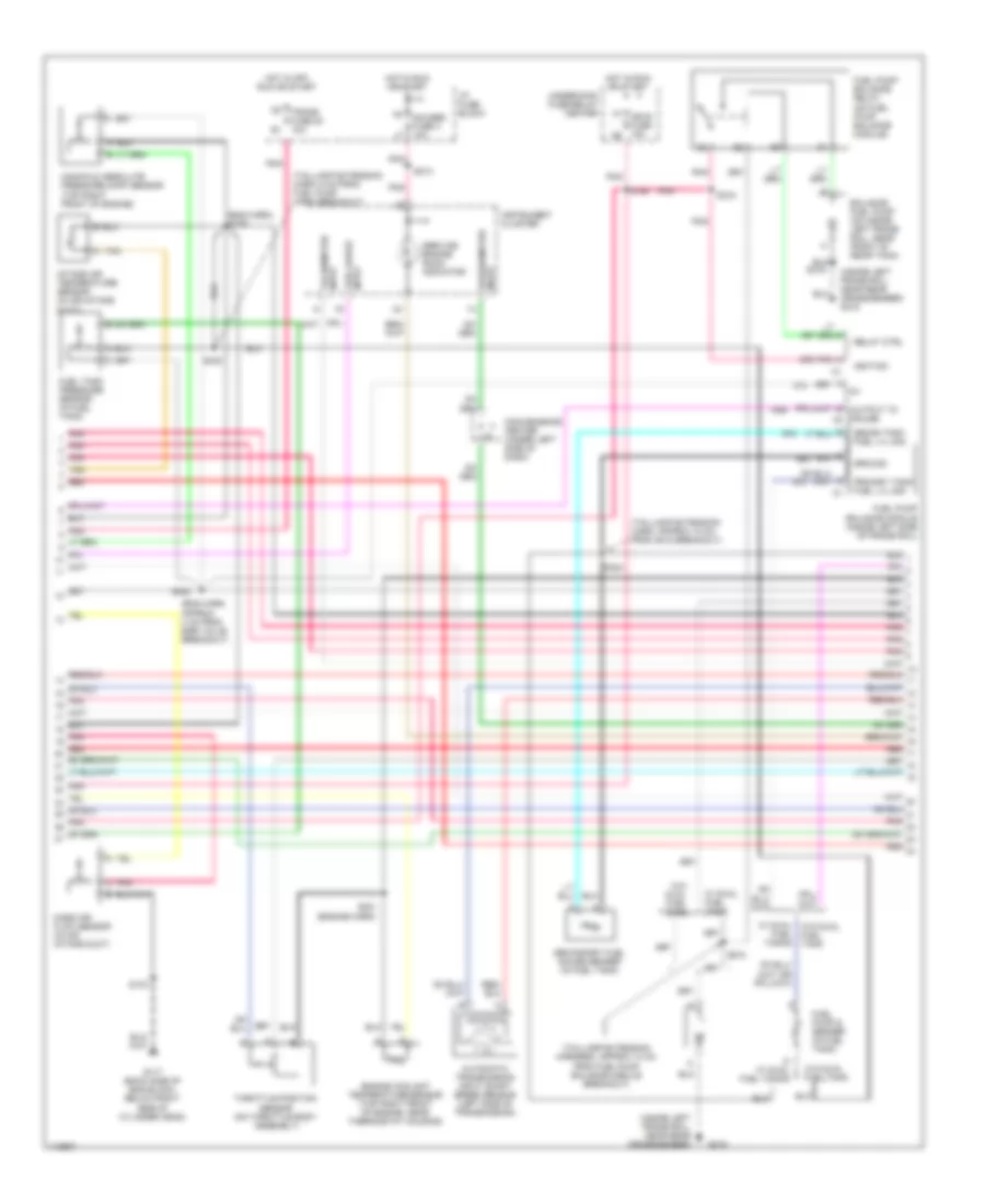 7.4L VIN J, Engine Performance Wiring Diagrams (3 of 4) for GMC Cab  Chassis C2500 1999