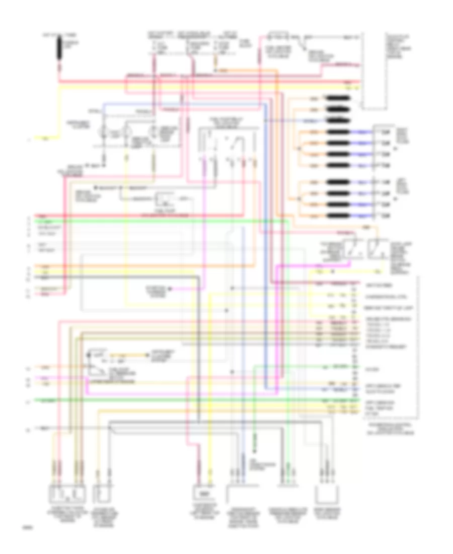 6.5L (VIN F), Engine Performance Wiring Diagrams (2 of 2) for GMC Rally Camper Special G3500 1994