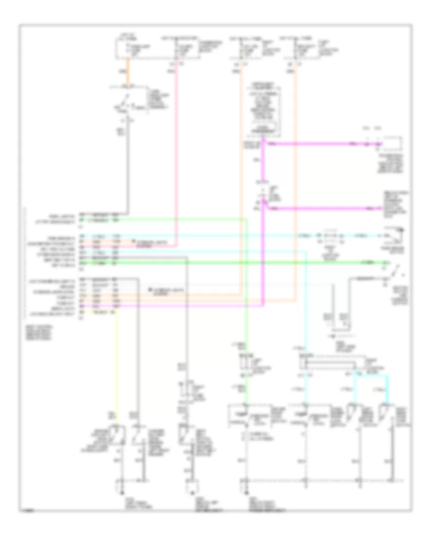 Auxiliary Cooling Fan Wiring Diagram for GMC Suburban C1992 1500