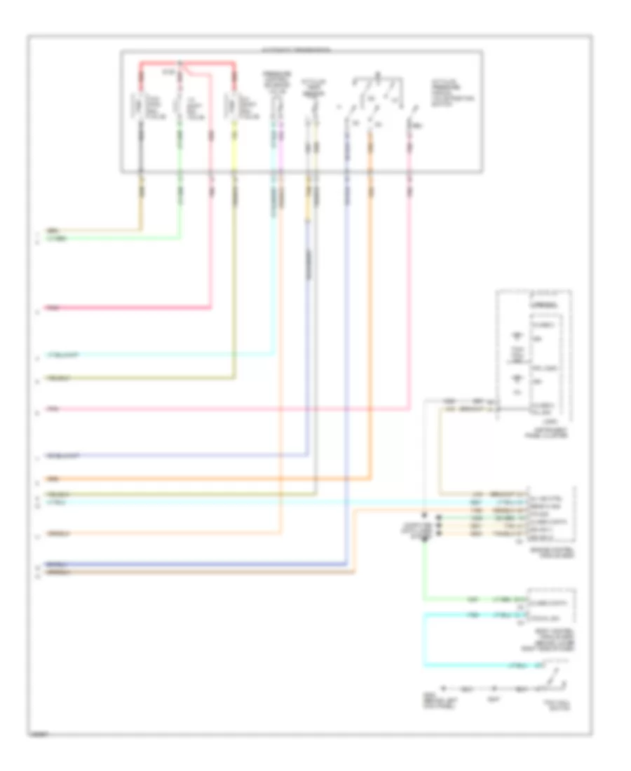 6 6L VIN 6 A T Wiring Diagram 2 of 2 for GMC Savana Special G2007 3500