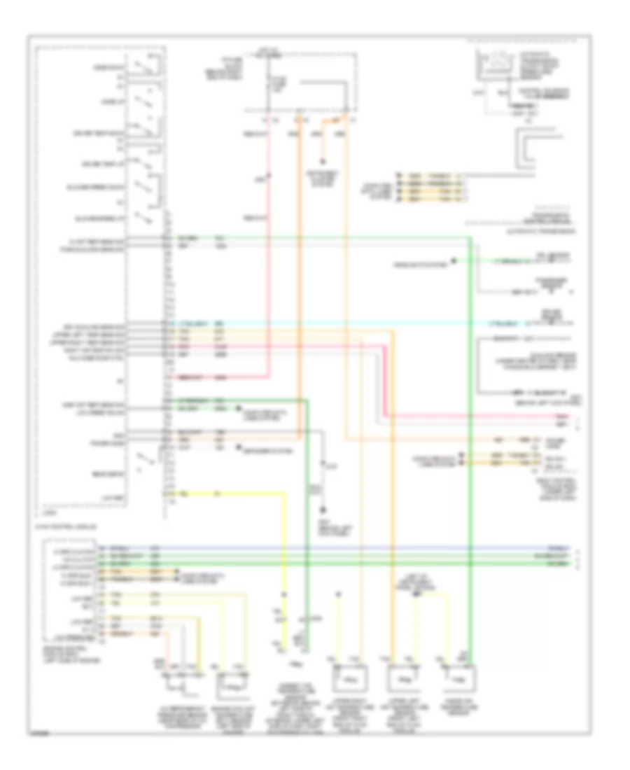 Automatic A C Wiring Diagram 1 of 4 for GMC Acadia SL 2010