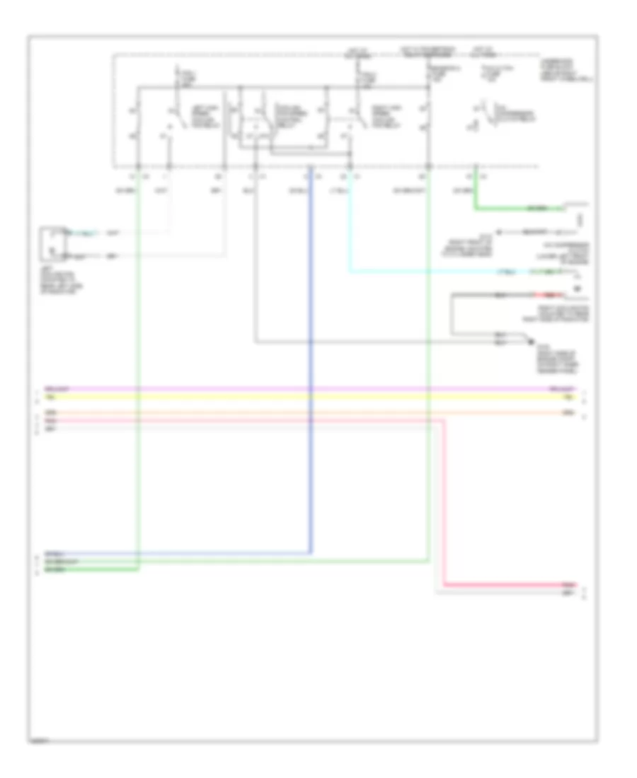 Manual A C Wiring Diagram 2 of 4 for GMC Acadia SL 2010
