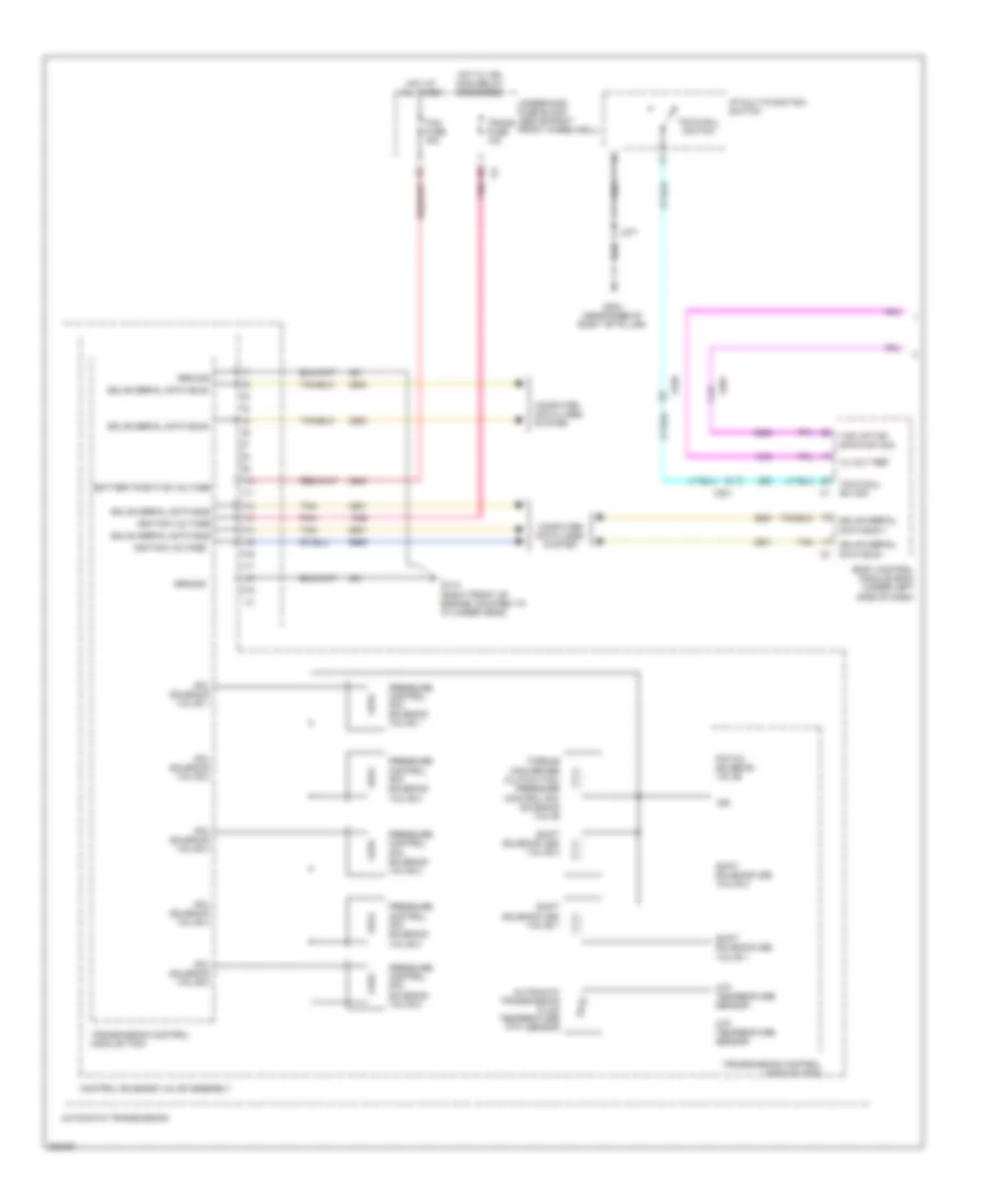 A T Wiring Diagram 1 of 2 for GMC Acadia SL 2010