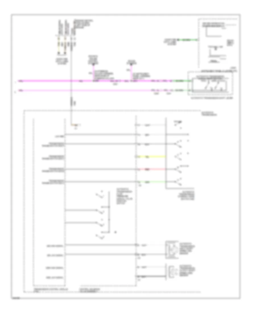 A T Wiring Diagram 2 of 2 for GMC Acadia SL 2010