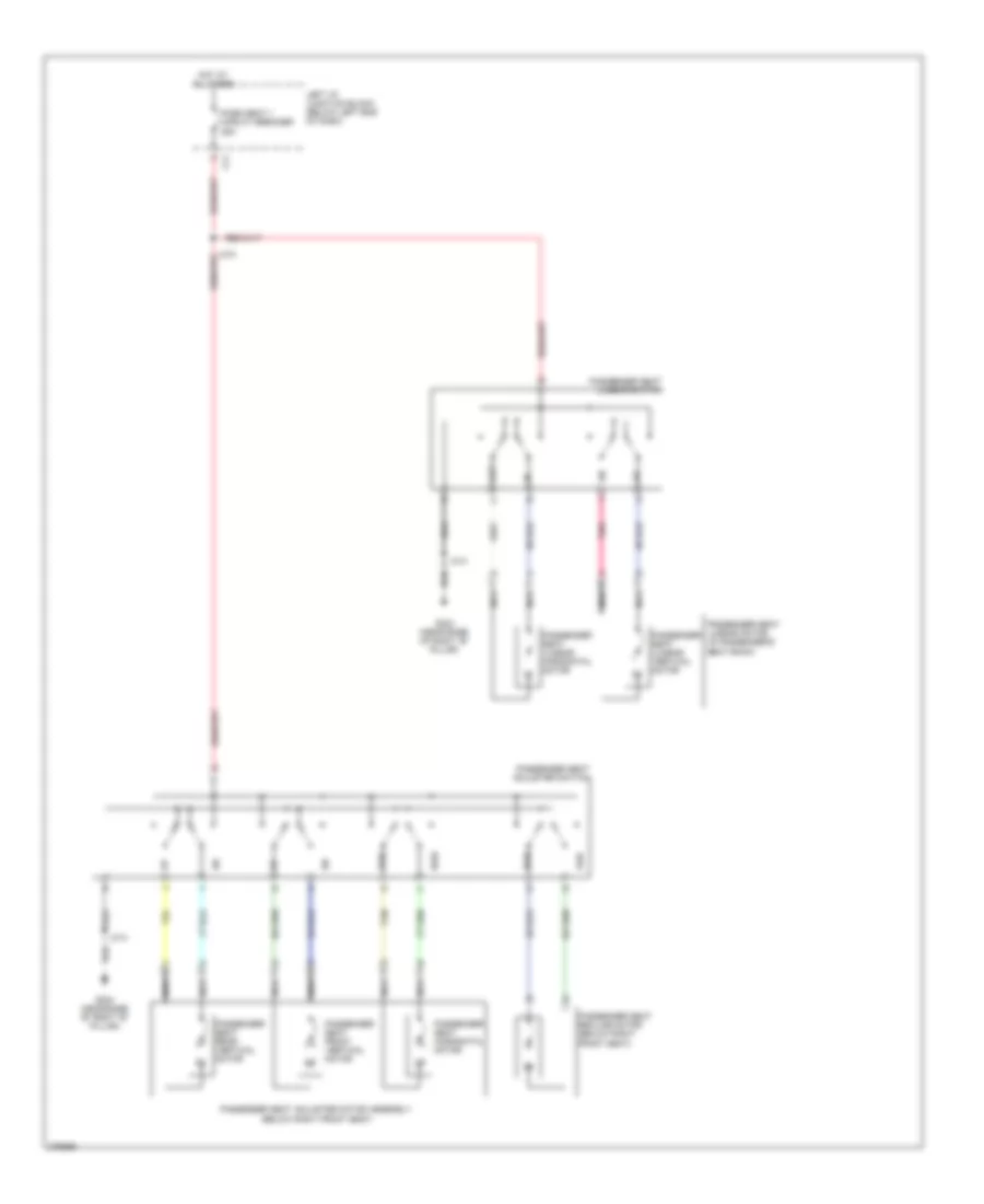 Passenger Power Seat Wiring Diagram 8 Way Power Seat for GMC Yukon XL C2008 1500