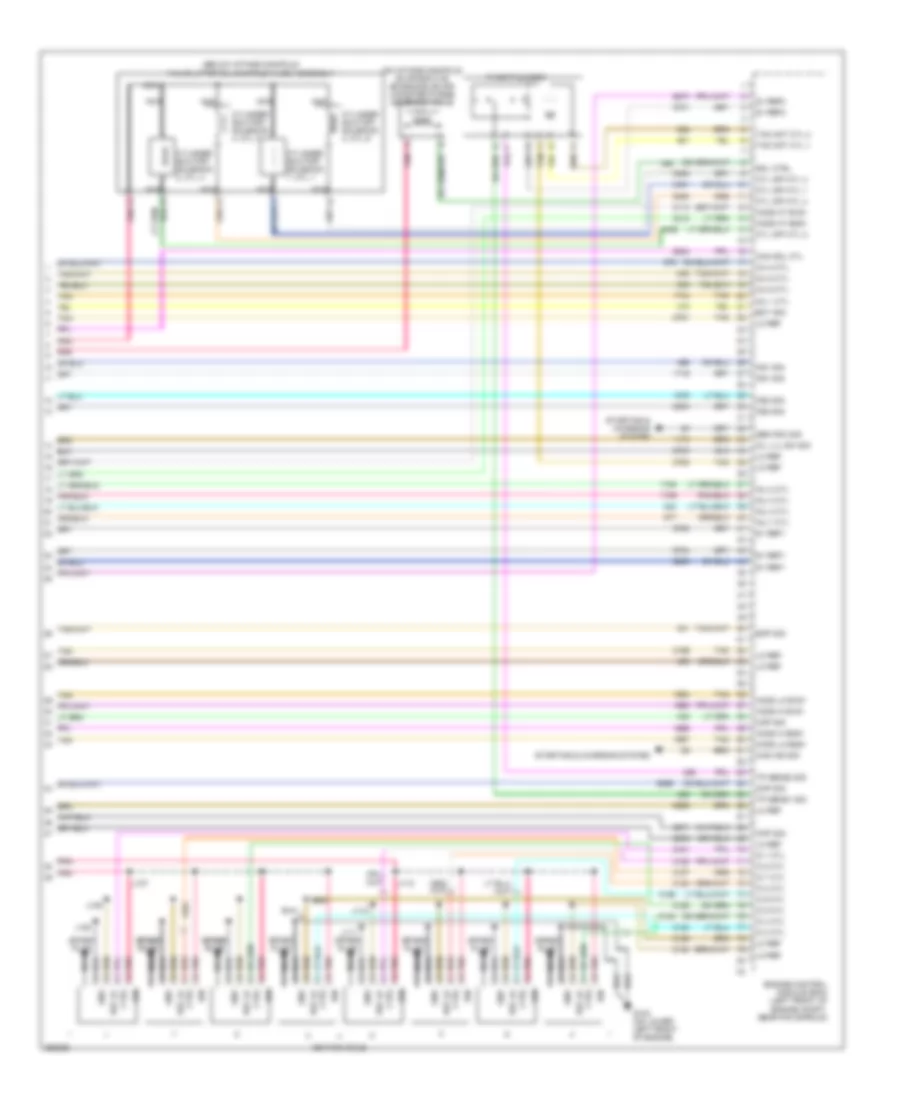5.3L VIN 0, Engine Performance Wiring Diagram (4 of 4) for GMC Sierra 1500 2007