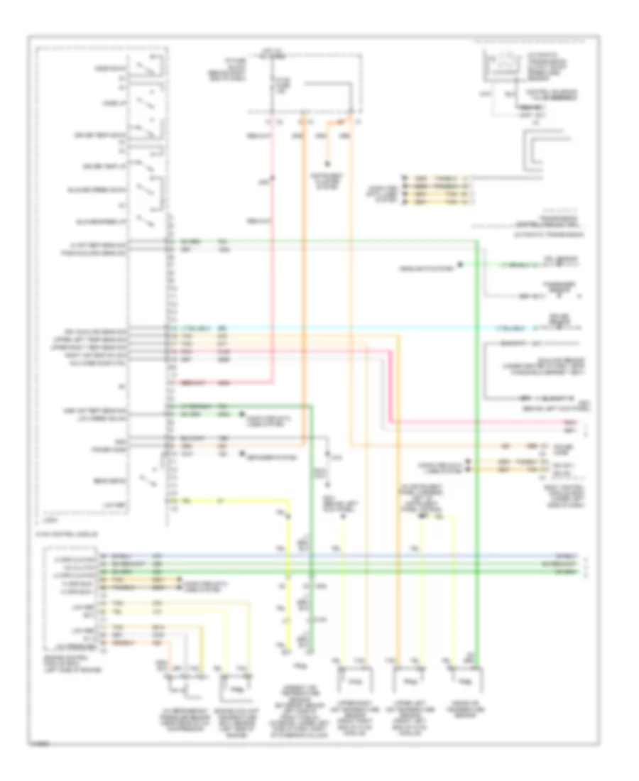 Automatic A C Wiring Diagram 1 of 4 for GMC Acadia SL 2011