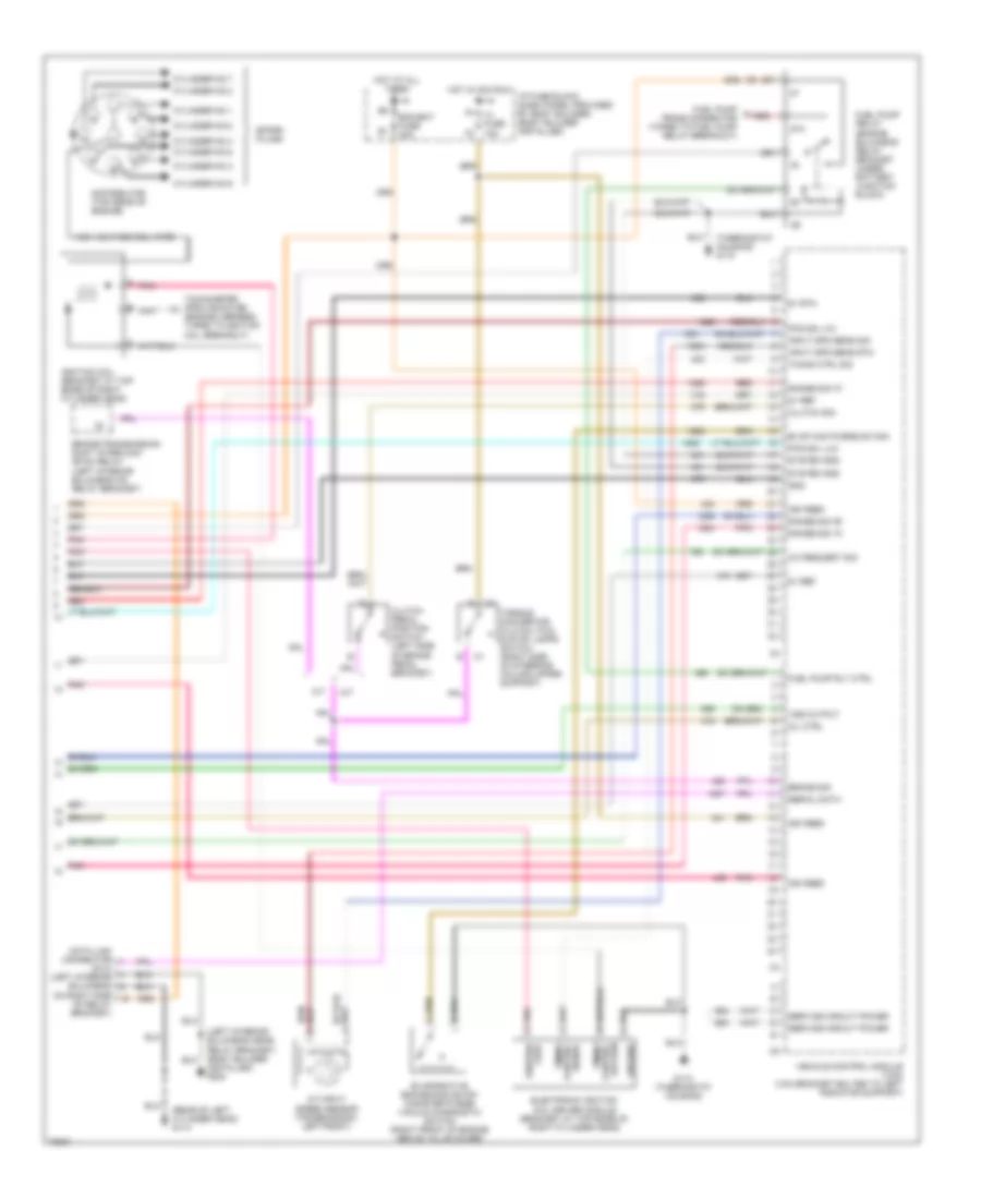 5 7L VIN R Engine Performance Wiring Diagrams Commercial Chassis 4 of 4 for GMC Forward Control P1996 3500