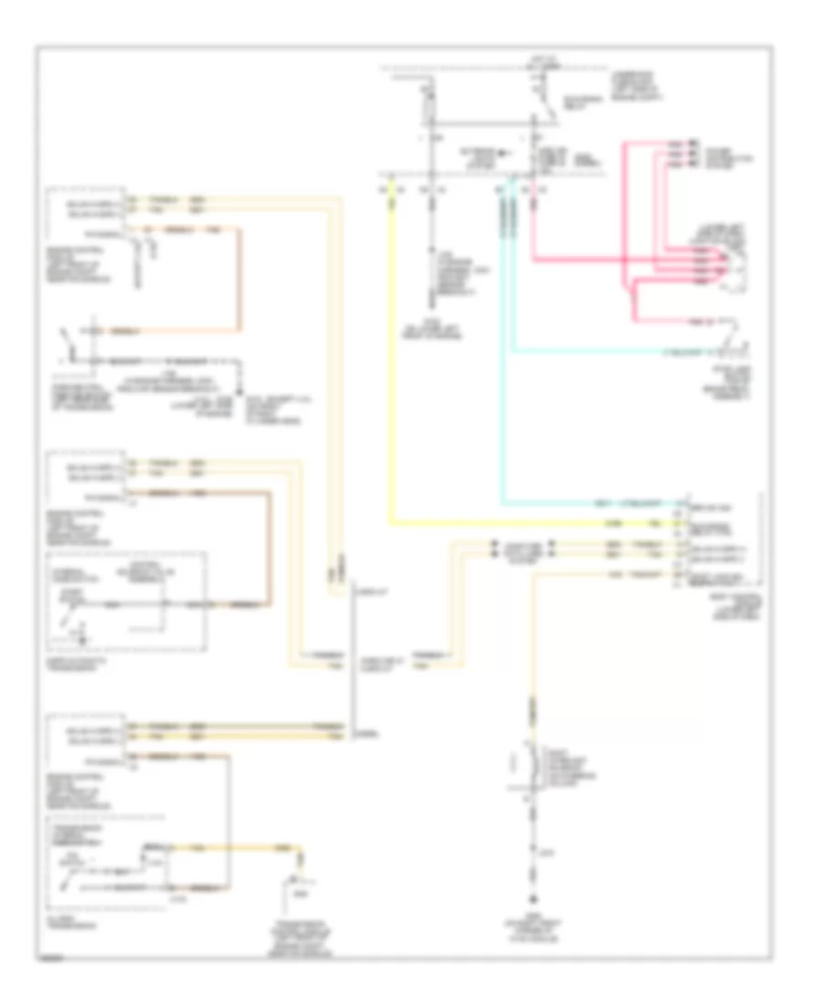 Shift Interlock Wiring Diagram for GMC Sierra HD 2007 2500