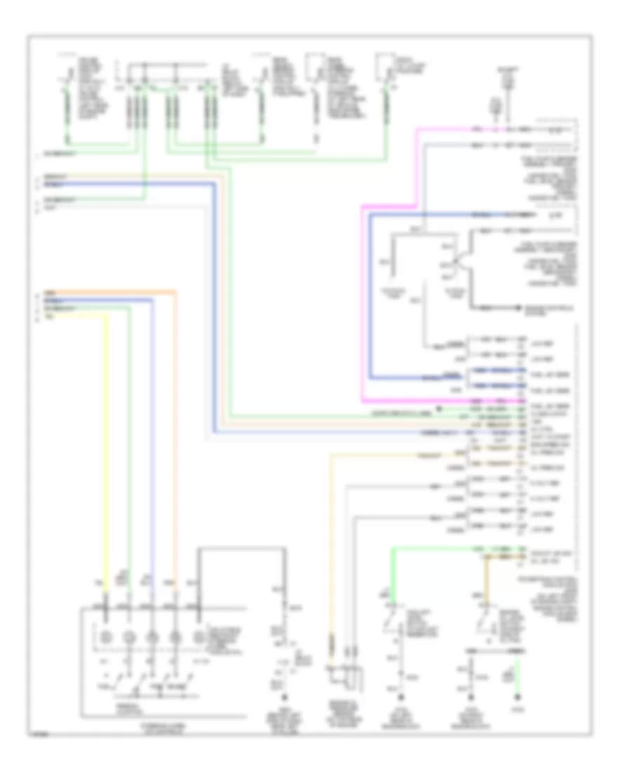 Instrument Cluster Wiring Diagram 2 of 2 for GMC Sierra HD 2003 2500