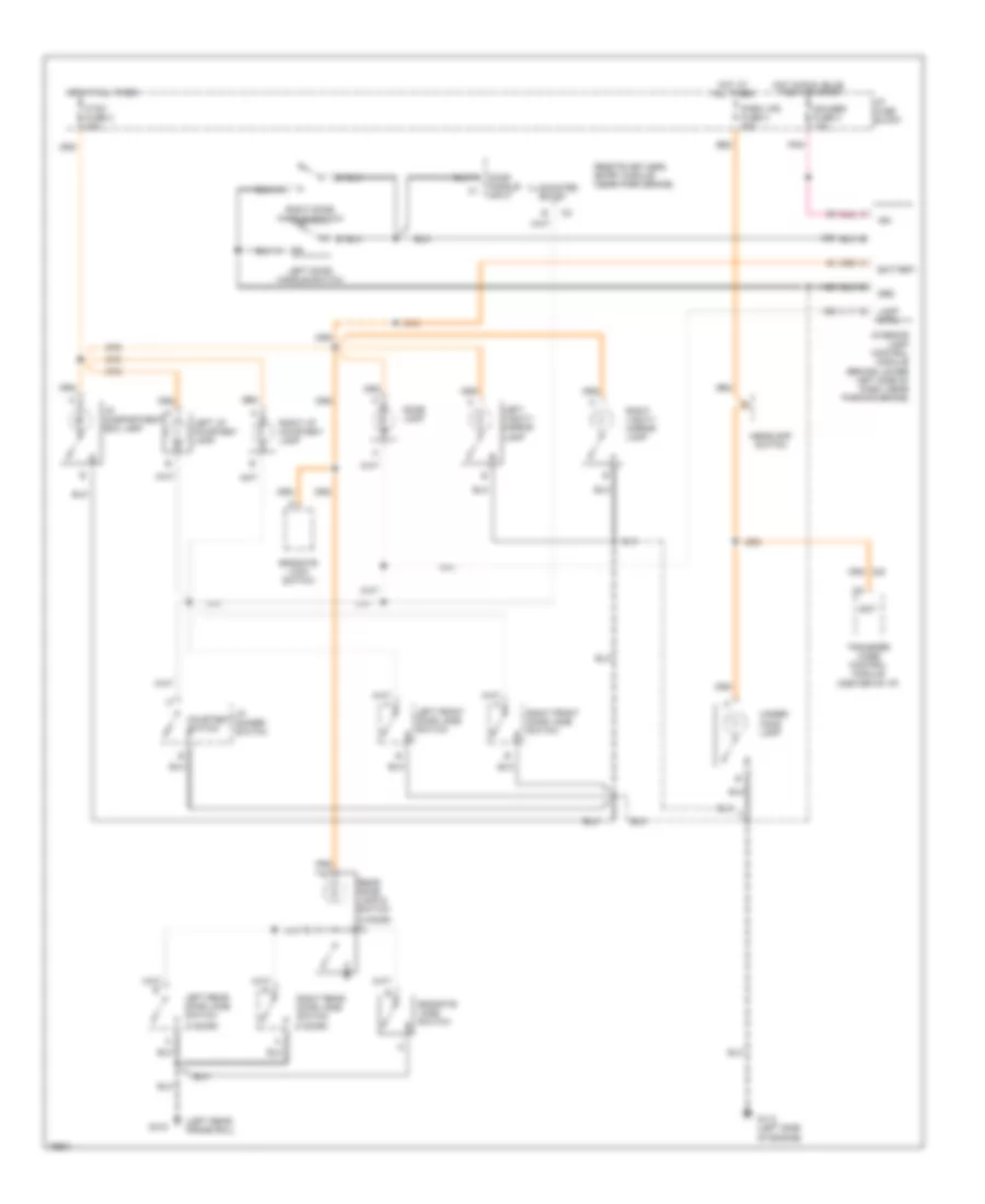 Courtesy Lamps Wiring Diagram for GMC Jimmy 1996