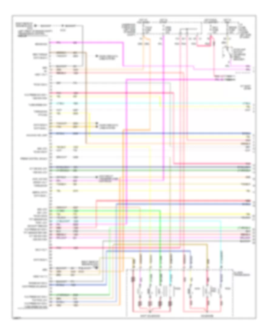 8 1L VIN G A T Wiring Diagram 1 of 2 for GMC Cab  Chassis Sierra 2006 3500