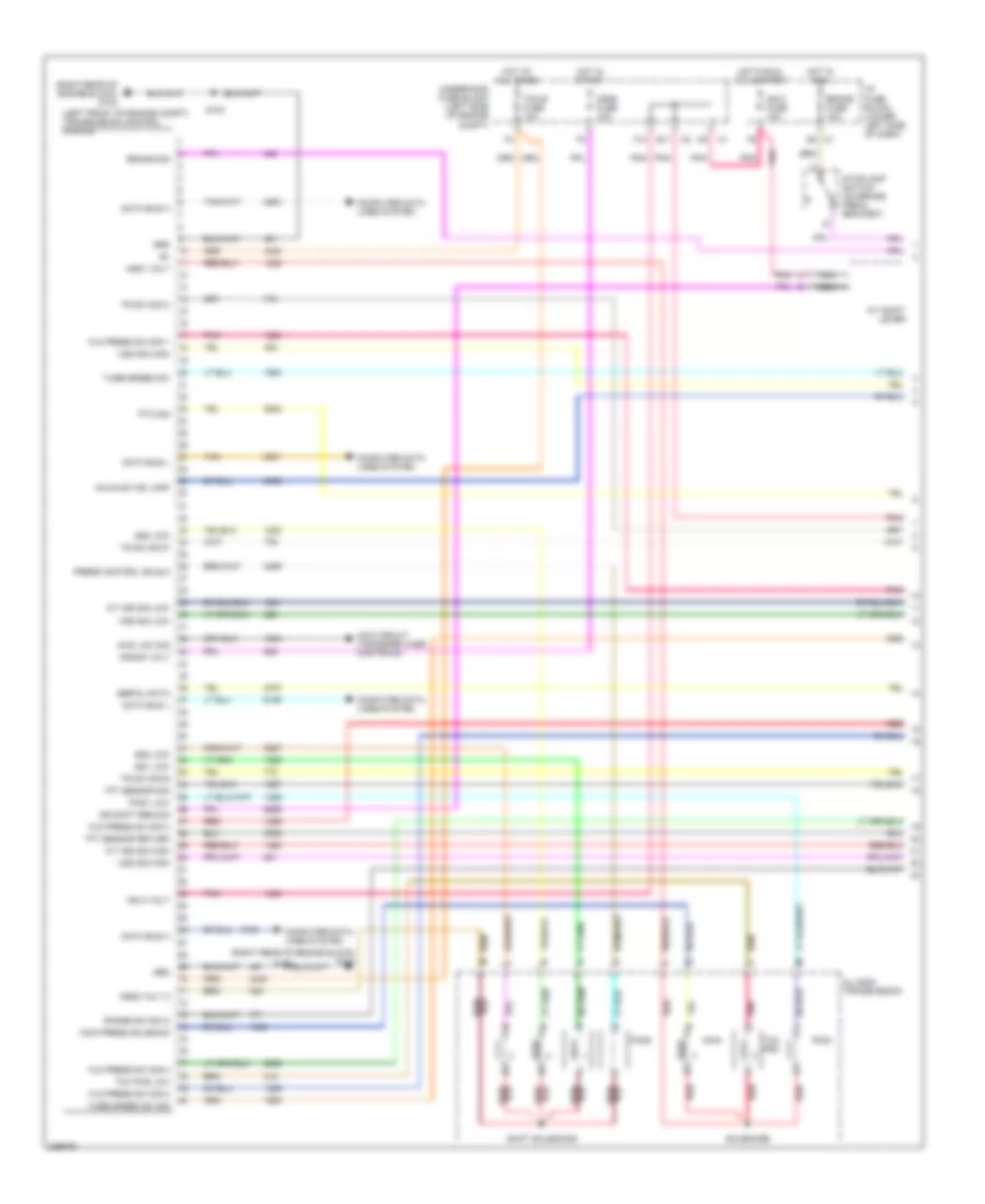 6 6L VIN 2 A T Wiring Diagram 1 of 2 for GMC Cab  Chassis Sierra 2006 3500