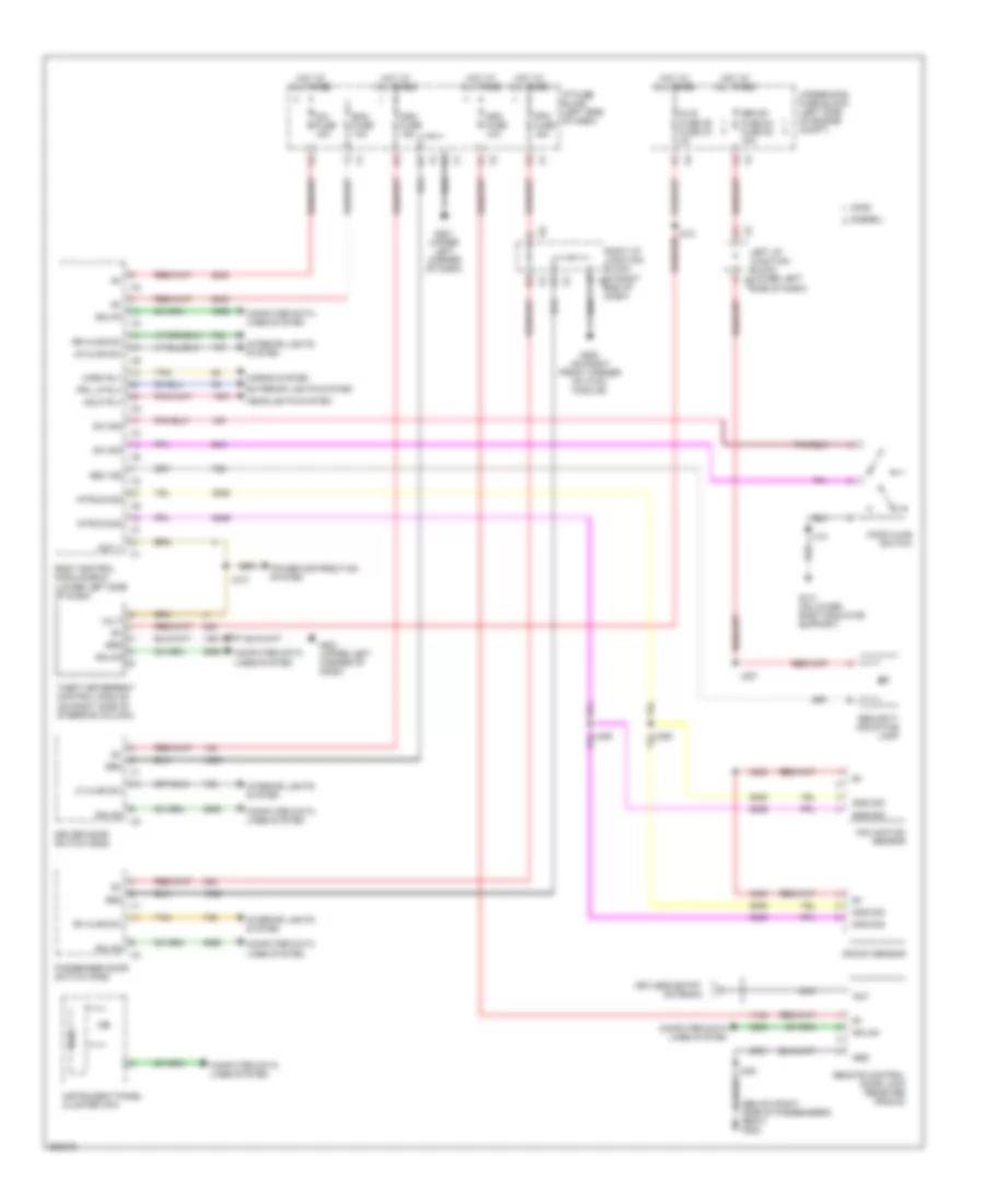 Anti theft Wiring Diagram for GMC Sierra HD 2007 3500