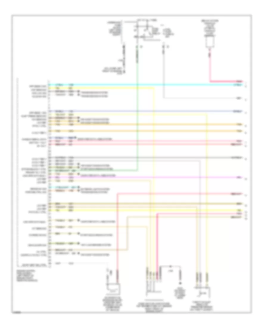 6 0L VIN G Engine Performance Wiring Diagram 1 of 6 for GMC Cab  Chassis Sierra HD 2011 3500
