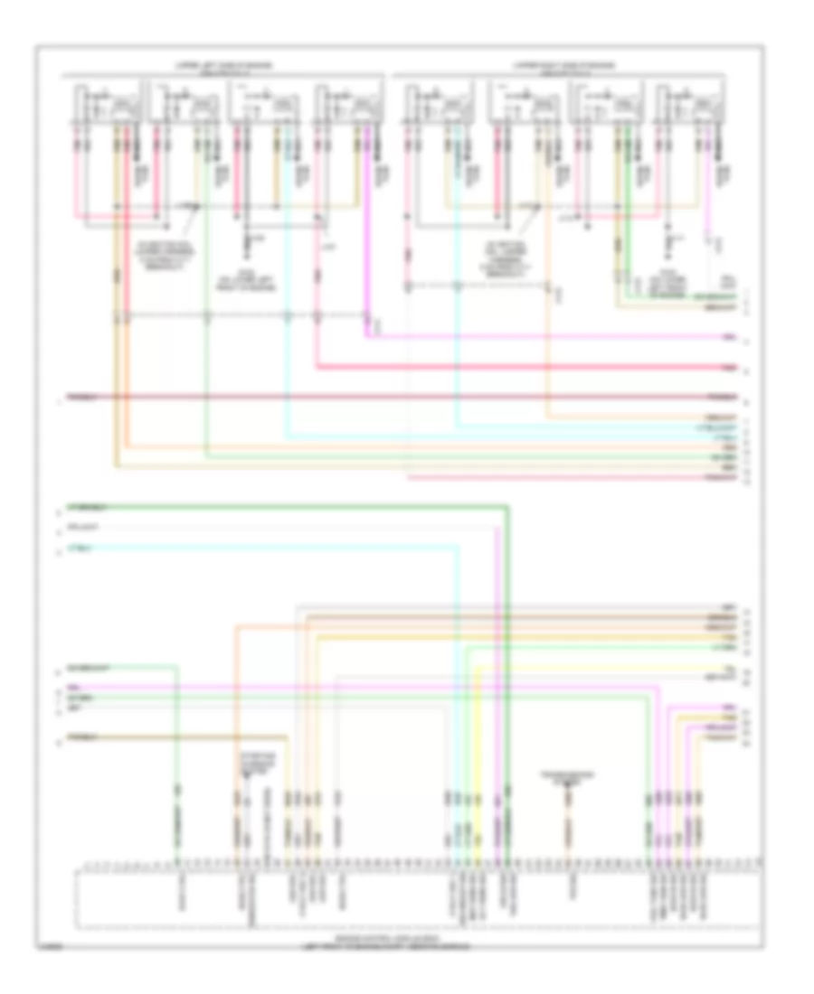 6.0L VIN G, Engine Performance Wiring Diagram (4 of 6) for GMC Cab  Chassis Sierra 3500 HD 2011